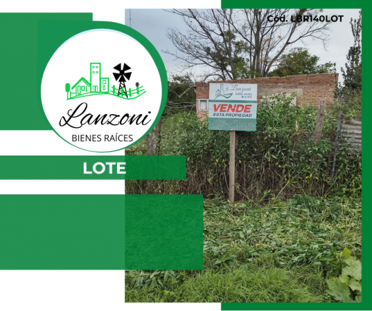 INTERESANTE LOTE A LA VENTA - Cod. LBR140LOT