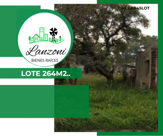 INTERESANTE LOTE A 4 CUADRAS DE LA AV. ESPAÑA - Cod. LBR45LOT