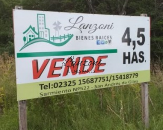 INTERESANTE CHACRA A 1200MTRS. DE LA AUTOVÍA 7, BARRIO "LA ESPERANZA" - Cód. LBR69CHA