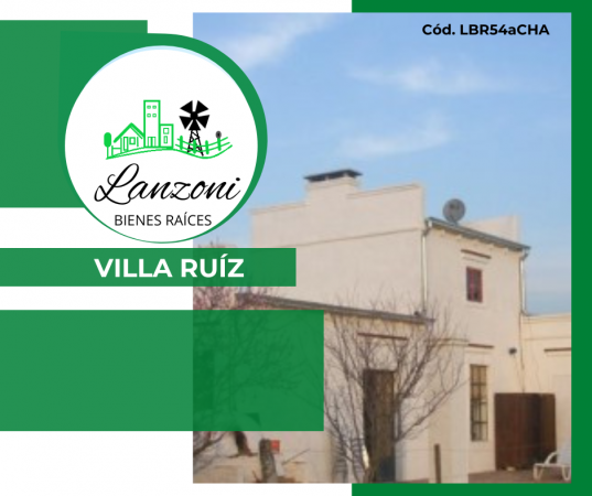 CHACRA EN VENTA, ZONA DE VILLA RUÍZ - Cód.LBR54aCHA.