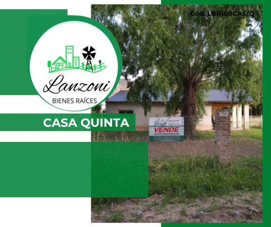 CÁLIDA Y MODERNA CASA QUINTA A 100MTRS. DE LA AV. SCULLY - Cód. LBR108CAS/Q
