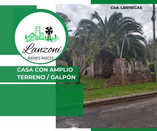 PROPIEDAD EN VENTA CON INTERESANTE AMPLITUD DE ESPACIO VERDE - Cod. LBR110CAS 