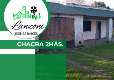 VILLA SAN ALBERTO: CHACRA 2HAS. SOBRE AUTOVIA LUJAN/JUNIN - Cod. LBR155CHA